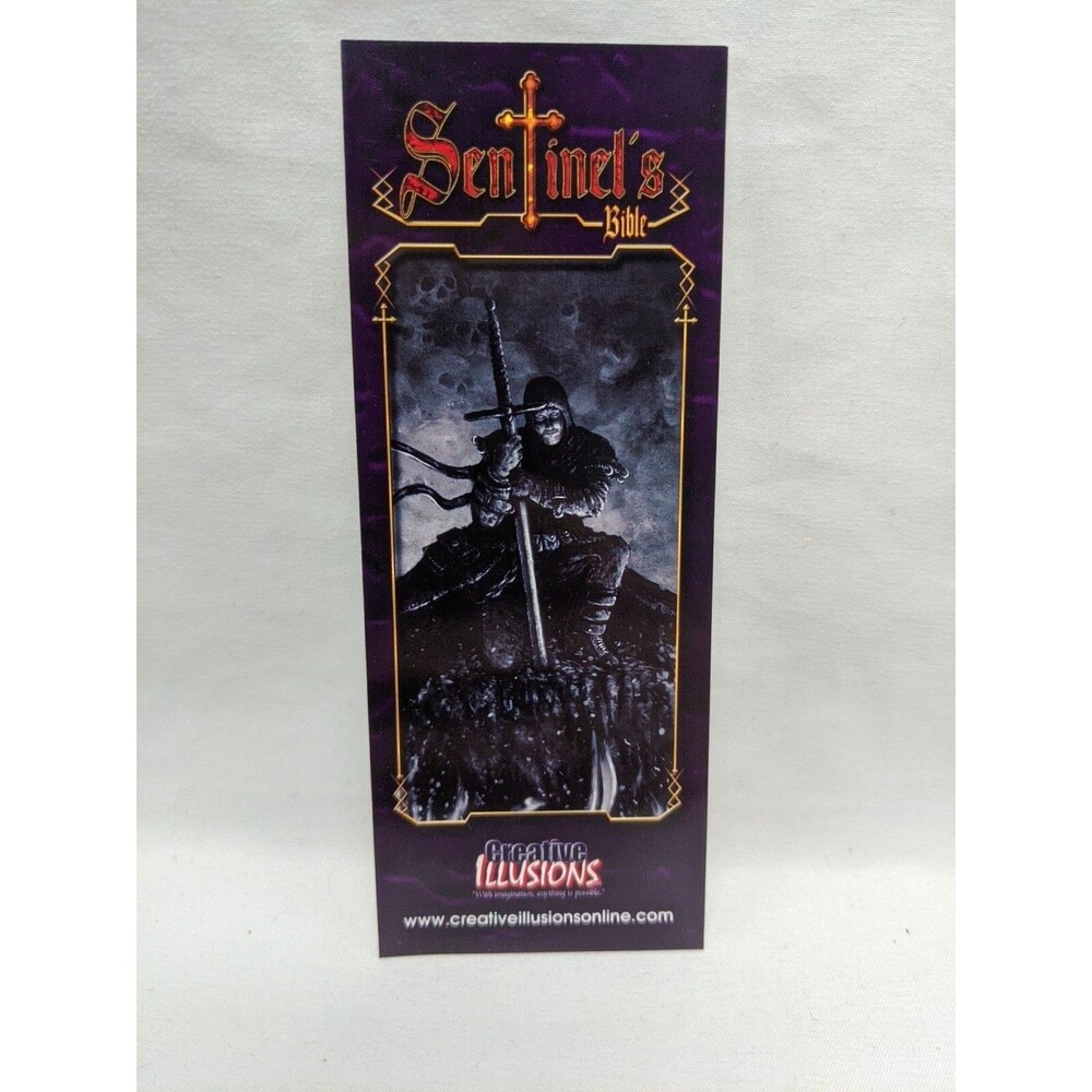 Sentinels Bible Creative Illusions RPG Bookmark